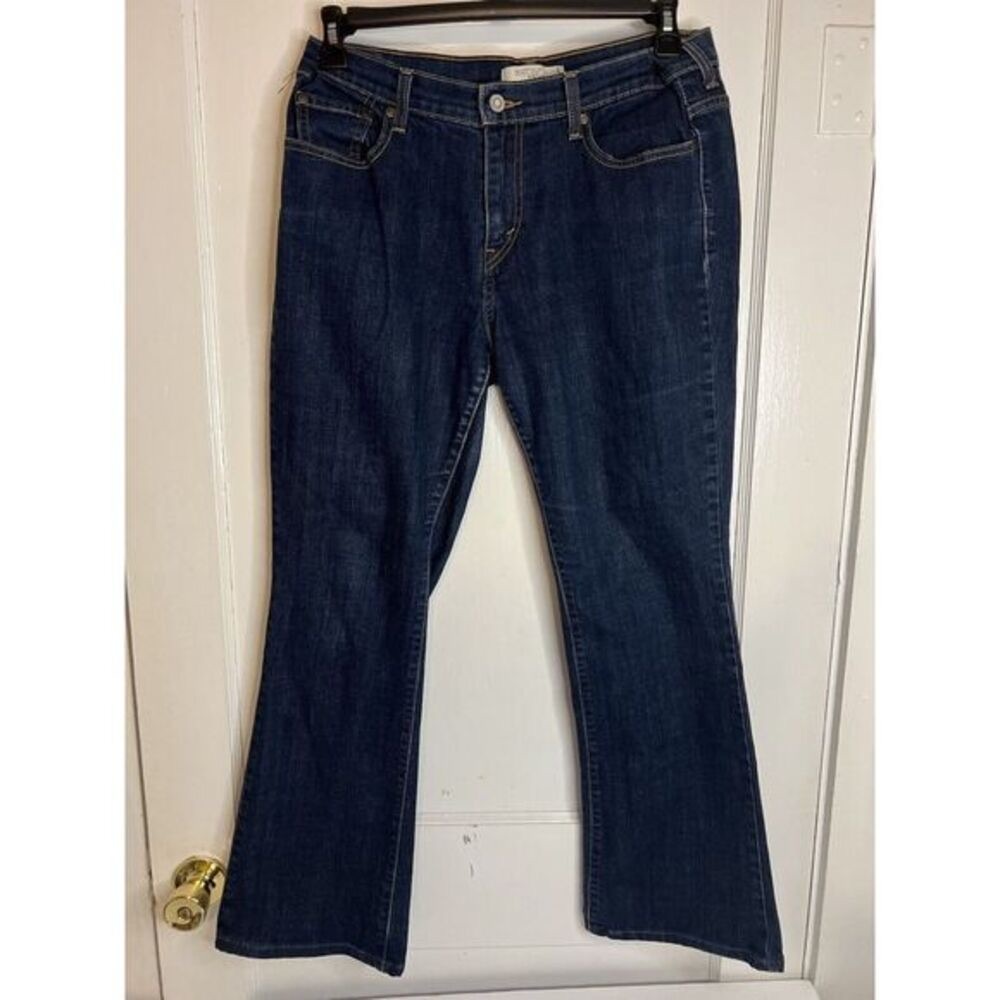 Jeans Levi's 515 Womens Size 12 M Blue Boot Cut Ladies Denim WAIST 34"